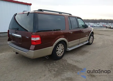 2007 Ford Expedition El Eddie Bauer from USA, damaged, VIN 1FMFK18527LA29112